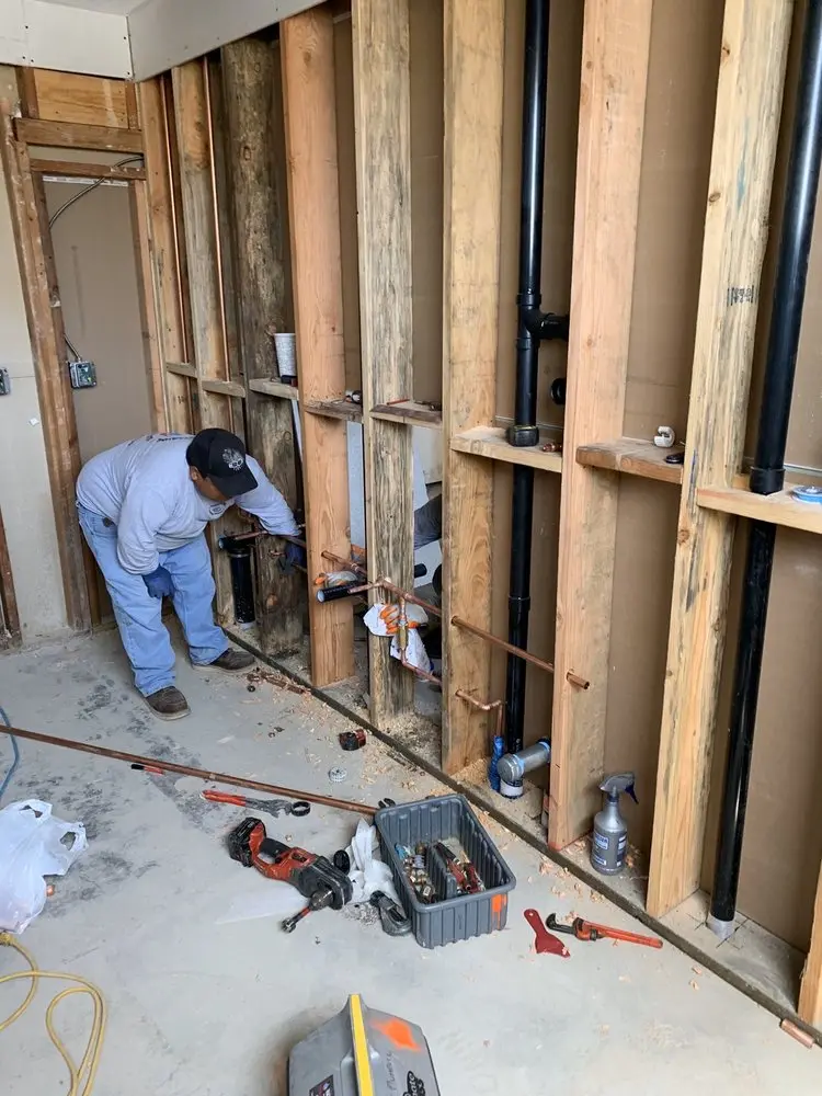 Commercial rough-in plumbing for Gas Line Repair in Scarborough